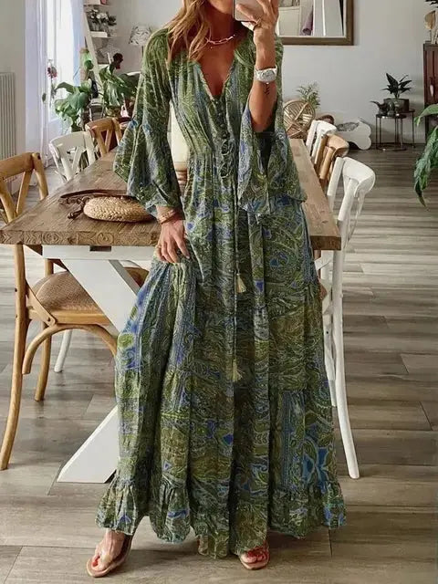 ElegantFit - Lang Kjole for Uformell Eleganse Motelys