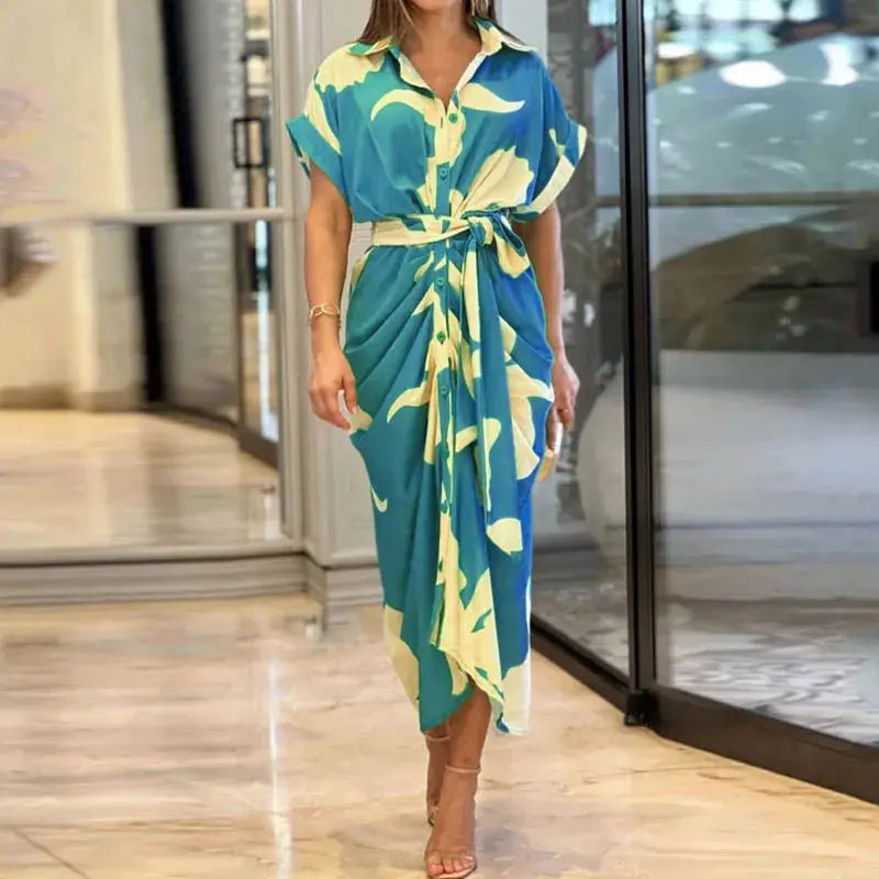 StylishBrilliance - Sophisticated MidiKjole for Elegante Anledninger Motelys