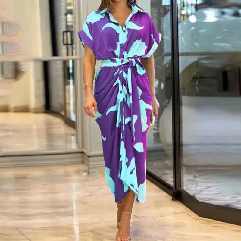 StylishBrilliance - Sophisticated MidiKjole for Elegante Anledninger Motelys