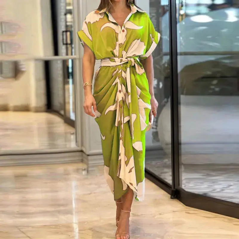 StylishBrilliance - Sophisticated MidiKjole for Elegante Anledninger Motelys
