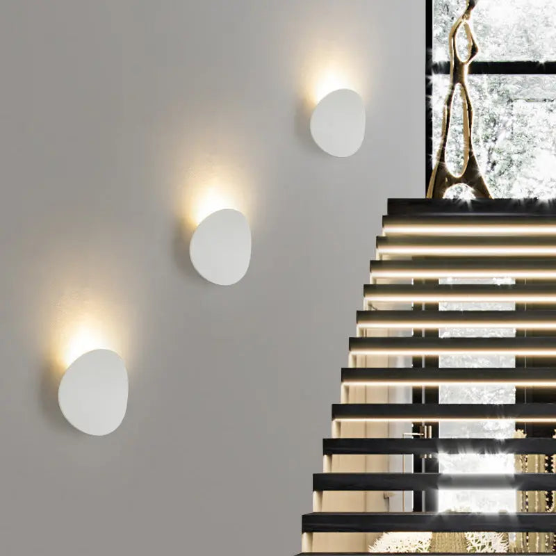 Minimalistisk vegglampe Motelys
