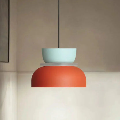 VibrantGlow - Color Block Pendellampe for Et Moderne Hjem Motelys
