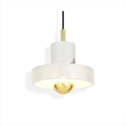 AuraLight - Elegant Marmor Pendellampe for Stilig Belysning Motelys