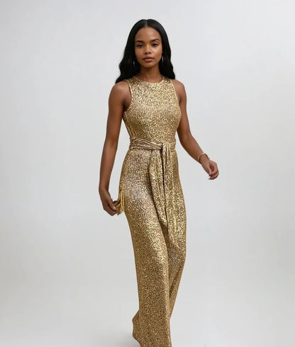 GlamourGrove - Trendy Glitter-Kjole For Uforglemmelige Kvelder Motelys