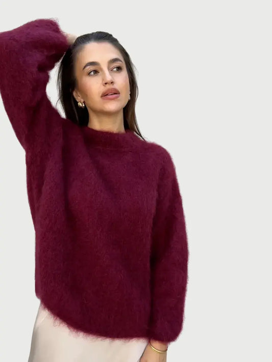 CozyThreads - Stilfull Crewneck-Genser for Hverdagsbruk Motelys