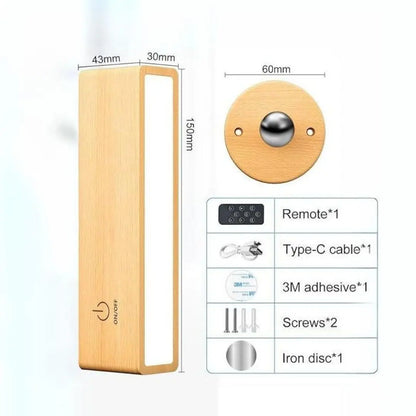 Oppladbar 360° LED-lampe Motelys