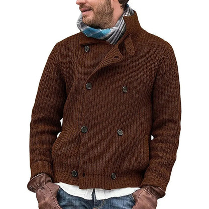 ChicLayers - Trendy Strikket Cardigan for Stilfulle Anledninger Motelys