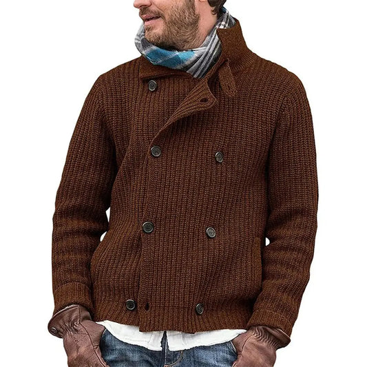 ChicLayers - Trendy Strikket Cardigan for Stilfulle Anledninger Motelys
