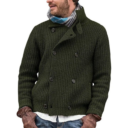 ChicLayers - Trendy Strikket Cardigan for Stilfulle Anledninger Motelys