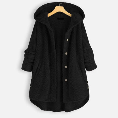 CozyChic - Overdimensjonert Hettejakke til Dame med Stil Motelys