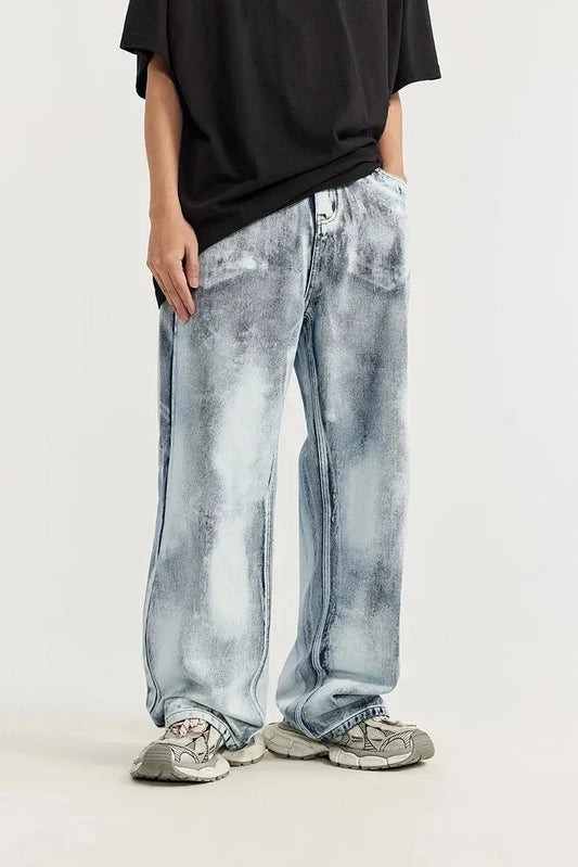 Jeans med vide ben Motelys