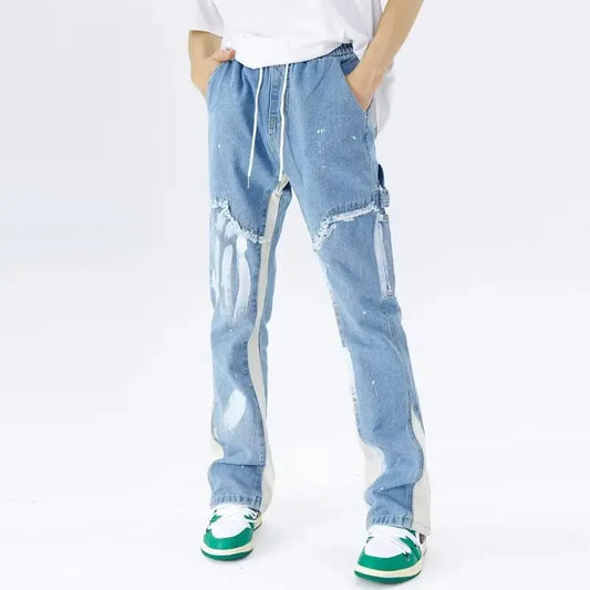 StreetFlex - Baggy Streetwear-Jeans For En Uformell Stil Motelys