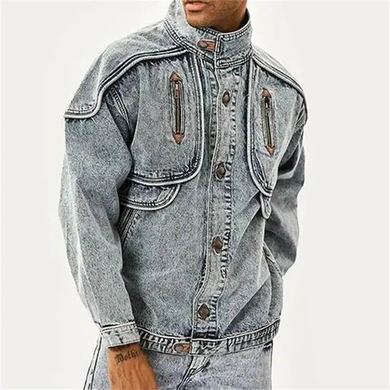 Jeansjakke for menn Motelys