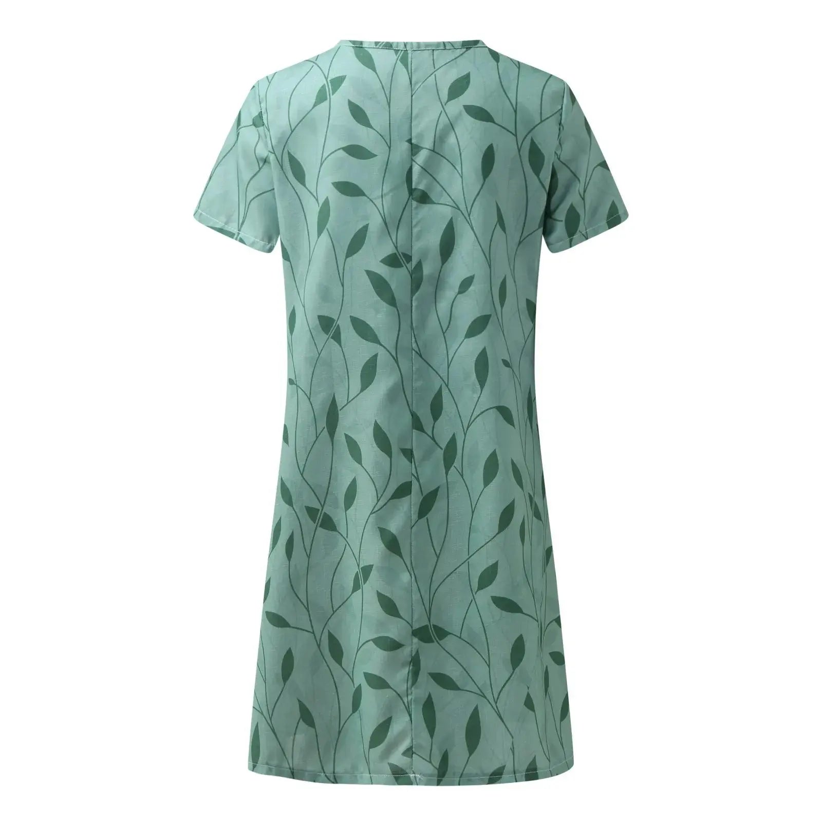 ChicSun - Sommerkjole med V-hals for Elegante Sommerdager Motelys