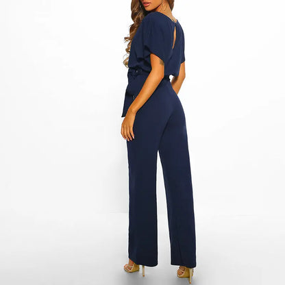 UrbanChic - Stilig Minimalistisk Jumpsuit for Hverdag og Fest Motelys