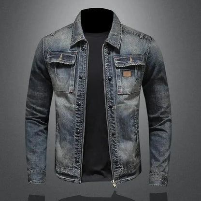 Denimjakke for menn Motelys