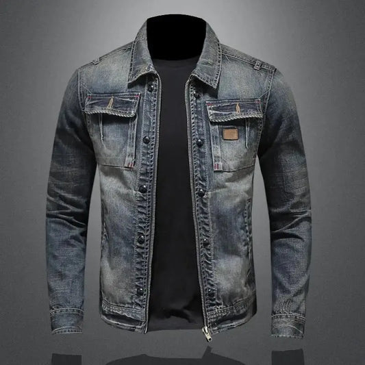 Denimjakke for menn Motelys