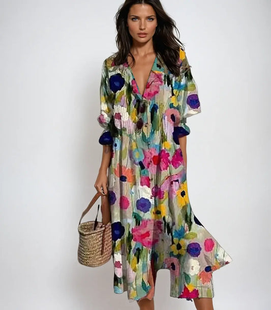 SunnyStyle - Fresh Sommerkjole for Kvinner i Trendy Design Motelys