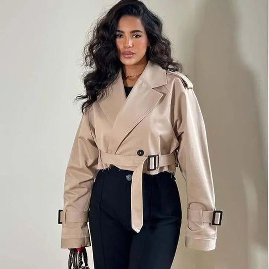 Kort trenchcoat Motelys
