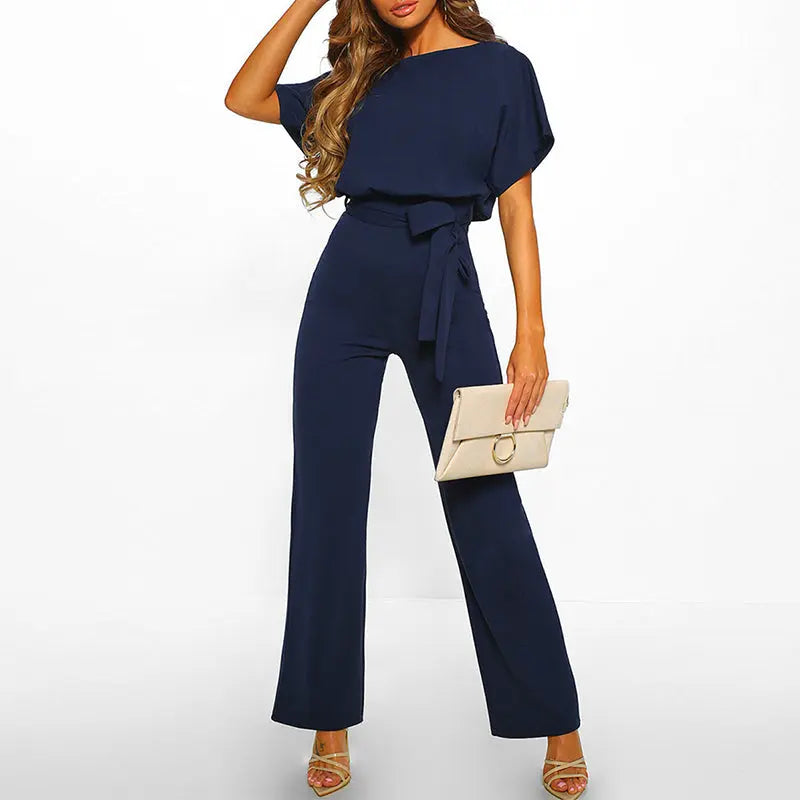 UrbanChic - Stilig Minimalistisk Jumpsuit for Hverdag og Fest Motelys