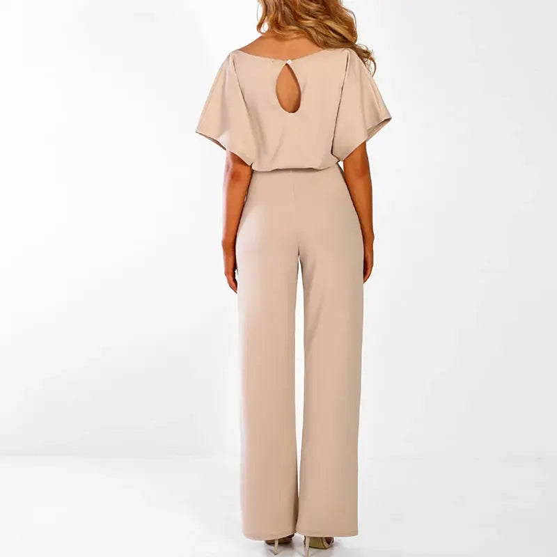 UrbanChic - Stilig Minimalistisk Jumpsuit for Hverdag og Fest Motelys