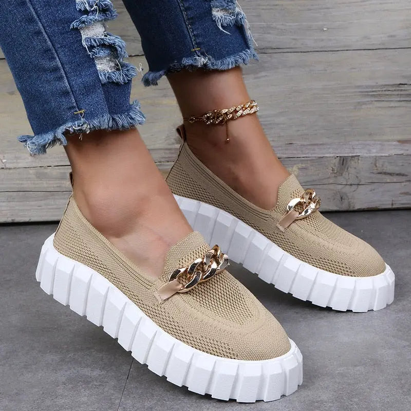 Komfortable loafers for kvinner Motelys