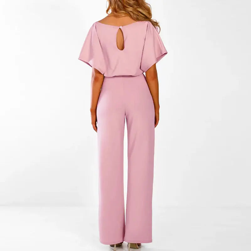 UrbanChic - Stilig Minimalistisk Jumpsuit for Hverdag og Fest Motelys