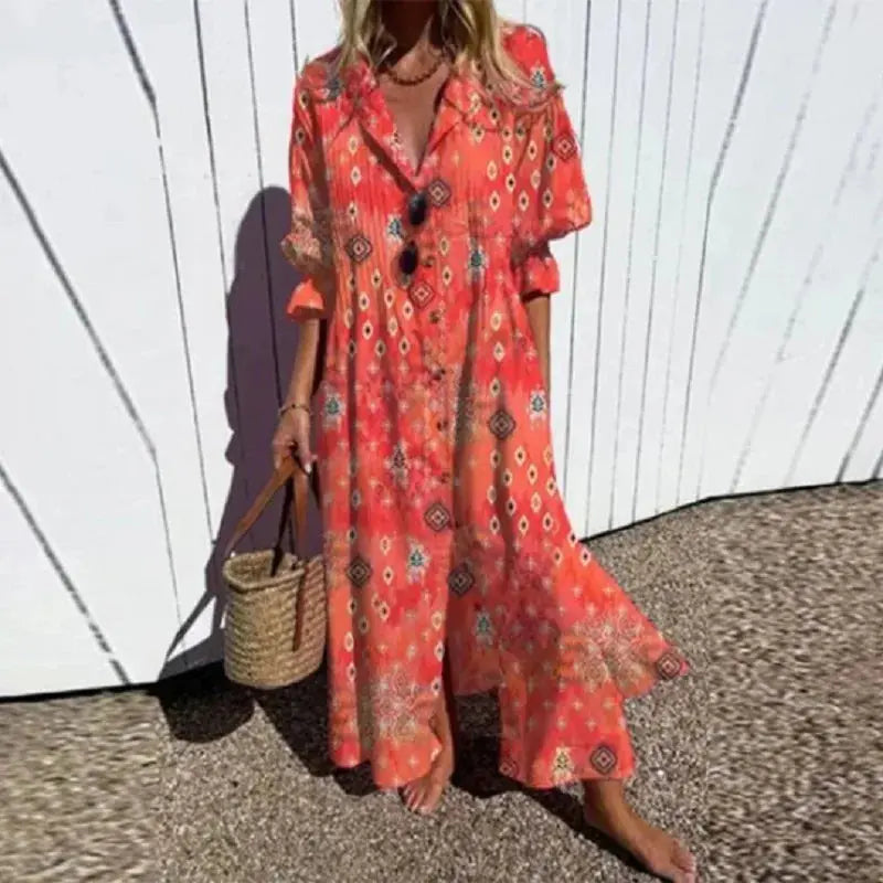SunnyStyle - Fresh Sommerkjole for Kvinner i Trendy Design Motelys
