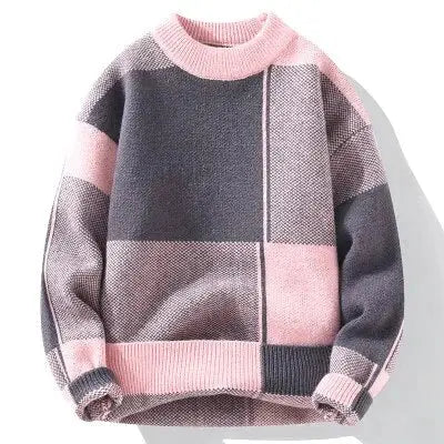 CozyKnits - Varm Strikket Genser for Kalle Dager Motelys