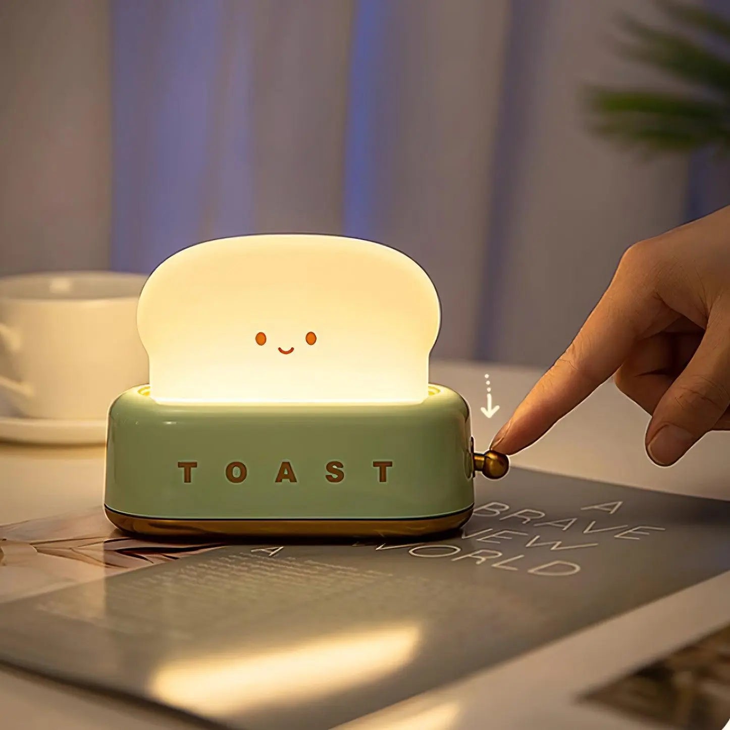 Toaster Design bordlampe Motelys