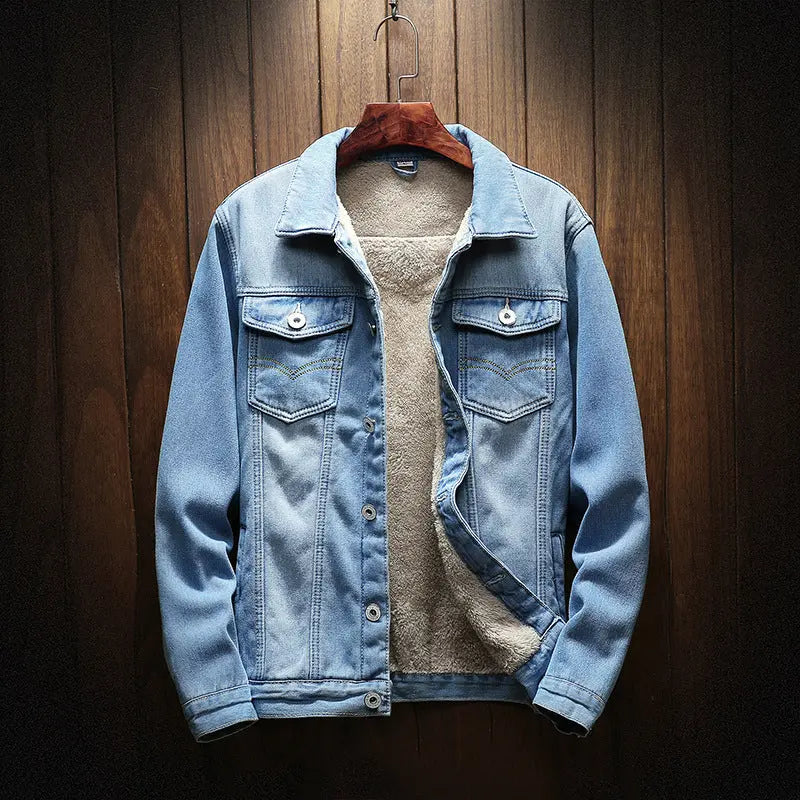 Denimjakke for menn Motelys