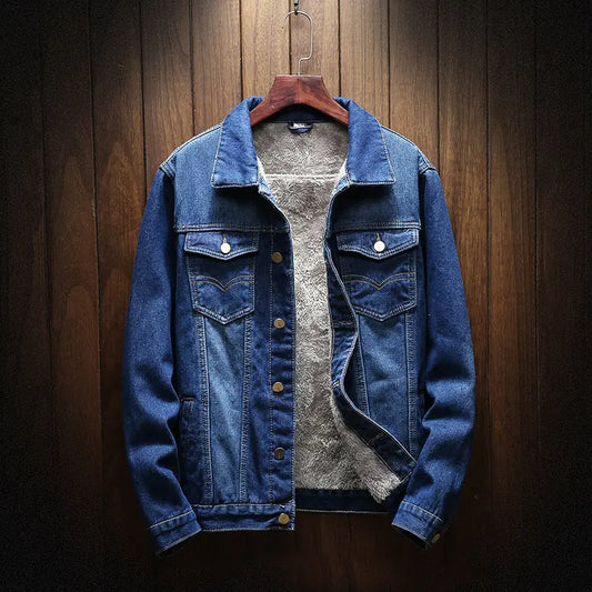 Denimjakke for menn Motelys