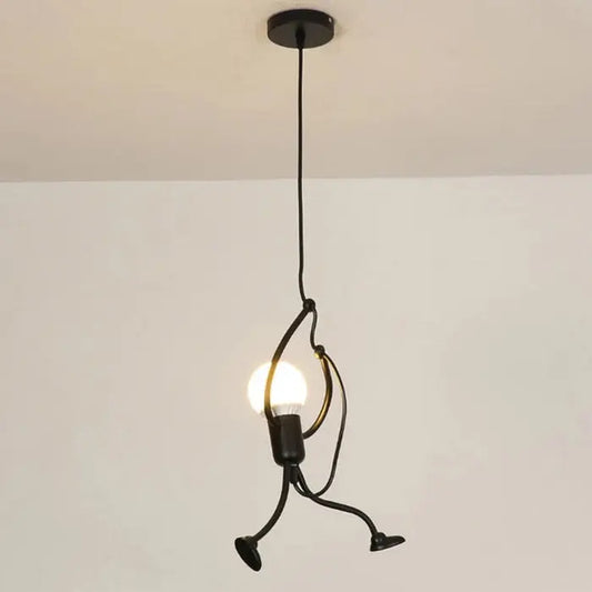 Pendellampe med Dukkeformet Design Motelys