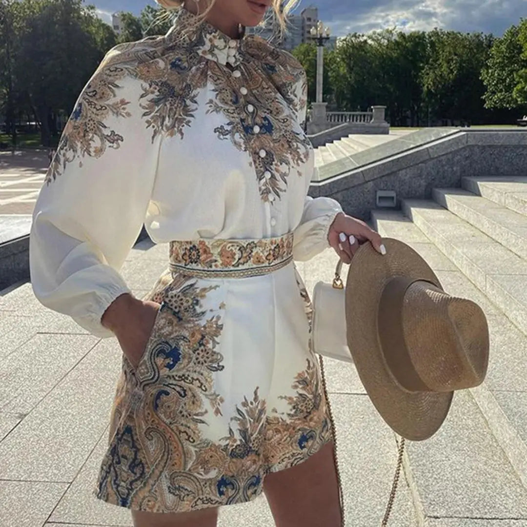 FashionFlow - Elegant Romper for Kvinner til Hverdag og Fest Motelys