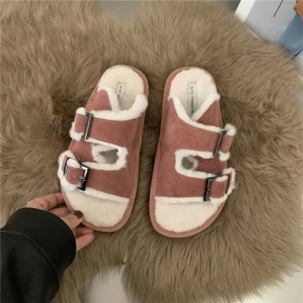 Fluffy Unisex-sandaler Motelys
