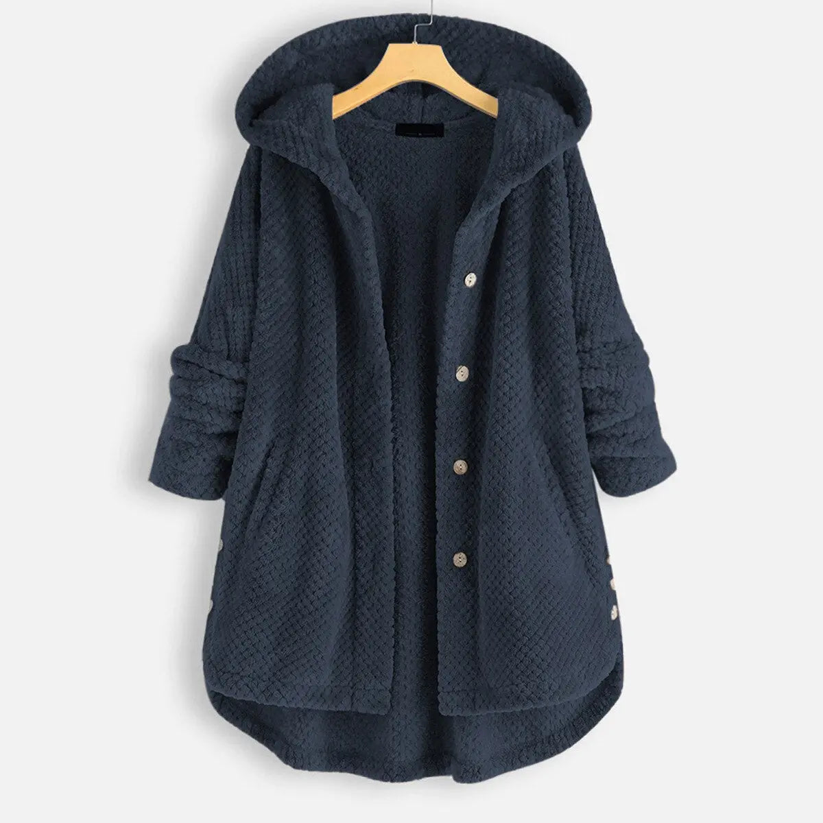 CozyChic - Overdimensjonert Hettejakke til Dame med Stil Motelys