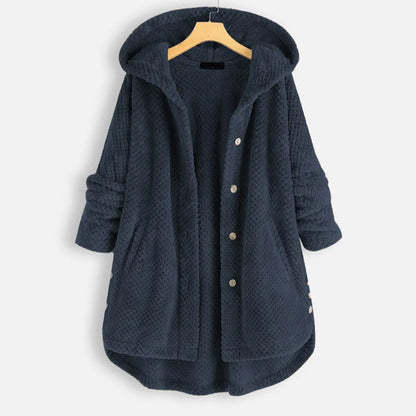 CozyChic - Overdimensjonert Hettejakke til Dame med Stil Motelys