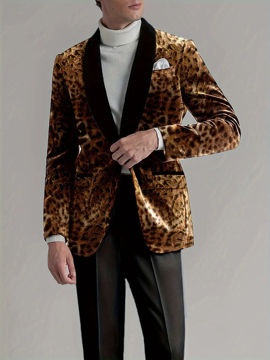 Blazer med leopardmønster Motelys