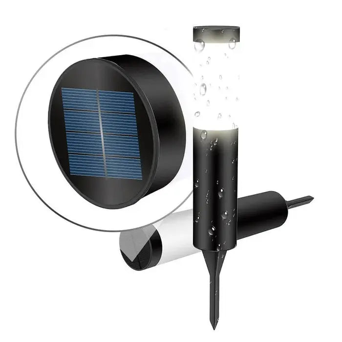 Vanntett solcelledrevet lampe Motelys