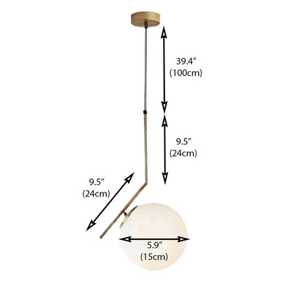 LustreGlow - Stilige Drop Pendellamper for Moderne Hjem Motelys
