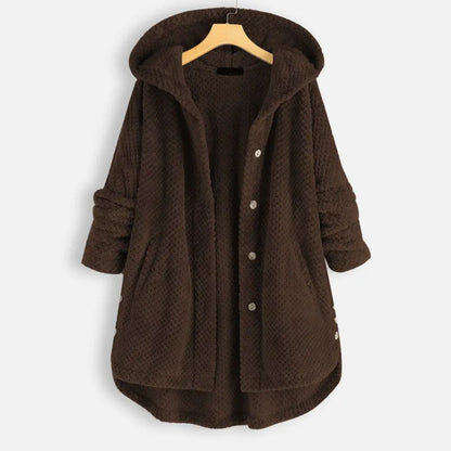 CozyChic - Overdimensjonert Hettejakke til Dame med Stil Motelys