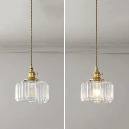 CrystalHaven - Stilig Hengelampe med Krystaller for Elegante Rom Motelys