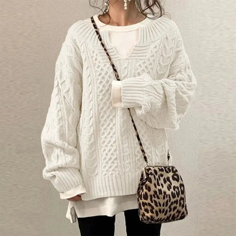 CozyStyle - Elegant Strikkegenser for En Komfortabel Look Motelys