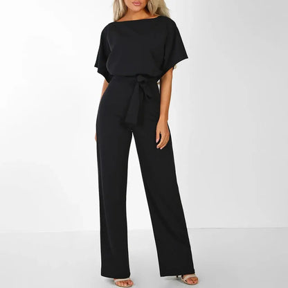 UrbanChic - Stilig Minimalistisk Jumpsuit for Hverdag og Fest Motelys
