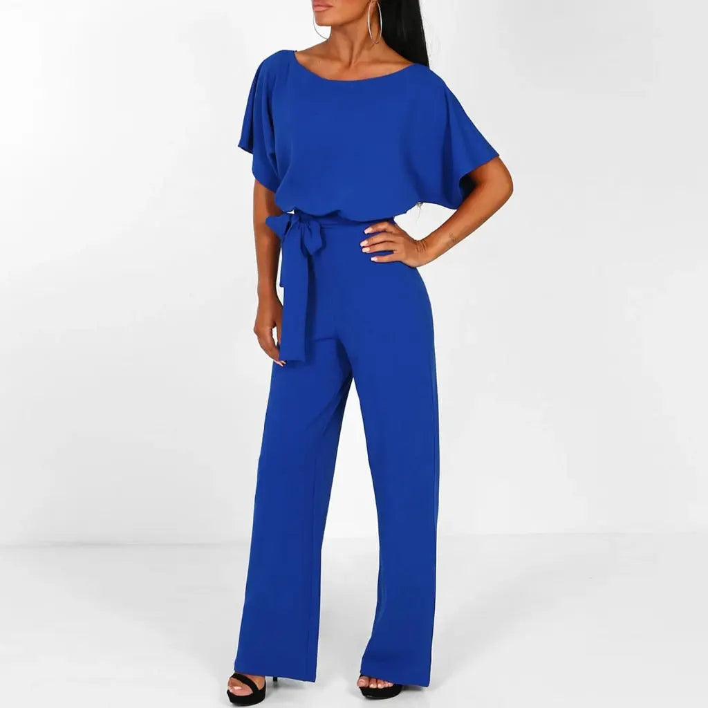 UrbanChic - Stilig Minimalistisk Jumpsuit for Hverdag og Fest Motelys