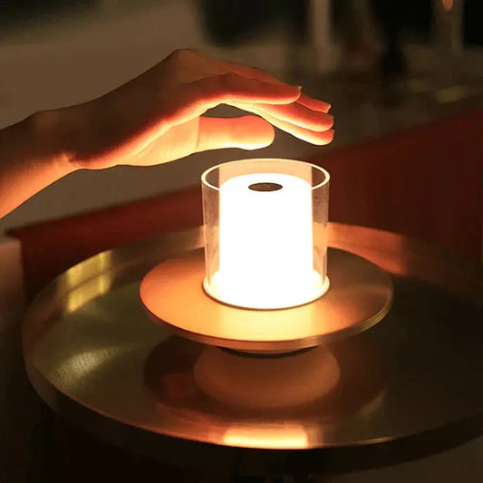 FlameGlow - Sikker LED-Induksjonsstearinlys for Hygge og Sjel Motelys