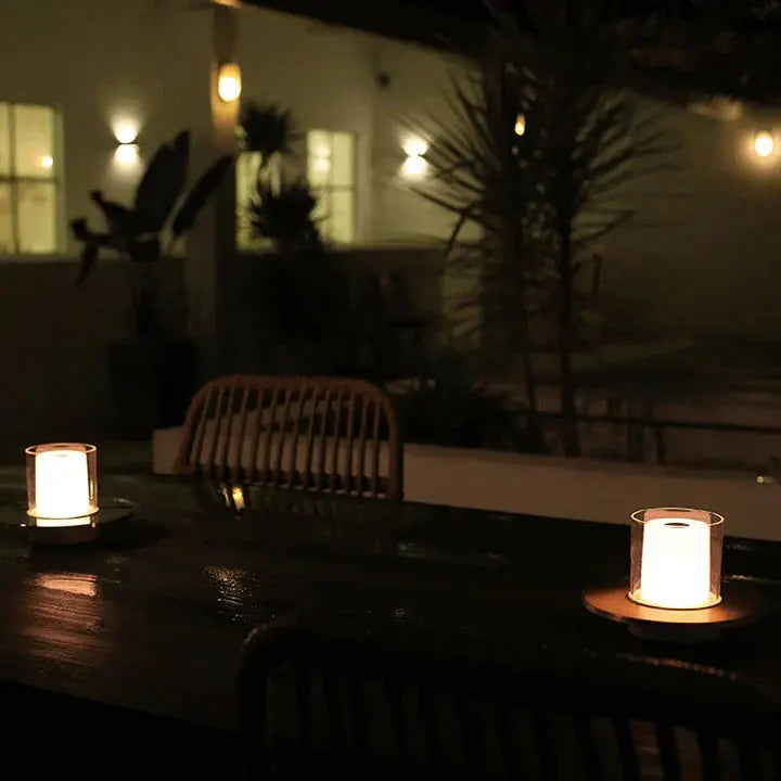 FlameGlow - Sikker LED-Induksjonsstearinlys for Hygge og Sjel Motelys