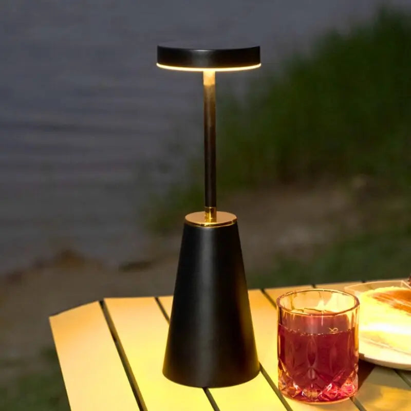 Trådløs LED-Bordlampe med Berøringskontroll Motelys