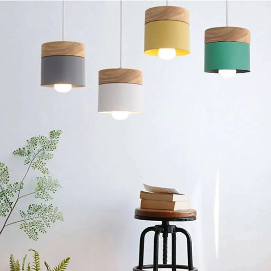 Wood Pendellampe Motelys