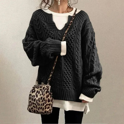 CozyStyle - Elegant Strikkegenser for En Komfortabel Look Motelys